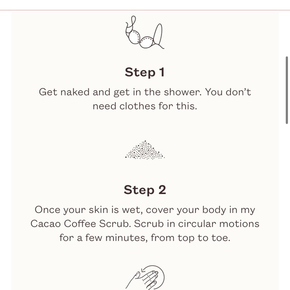 NWT CACAO COFFEE SCRUB BODY SCRUB SMOOTH GLOWING SKIN EXFOLIANT - Picture 10 of 13